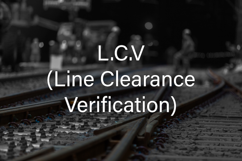 COSS LCV (Line Clearance Verification) Cover