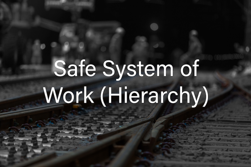 PTS Safe System of Work (Hierarchy) Cover