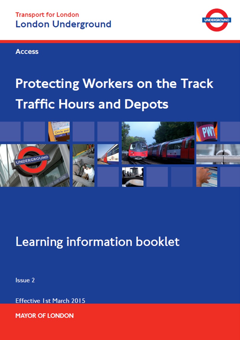 LU - Protecting Workers on the Track (Traffic Hours & Depots) Cover